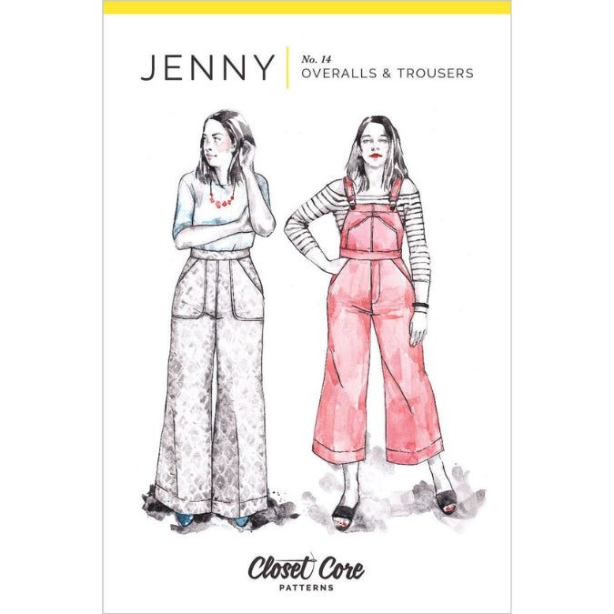 Closet Core Patterns - Jenny Trousers & Overalls