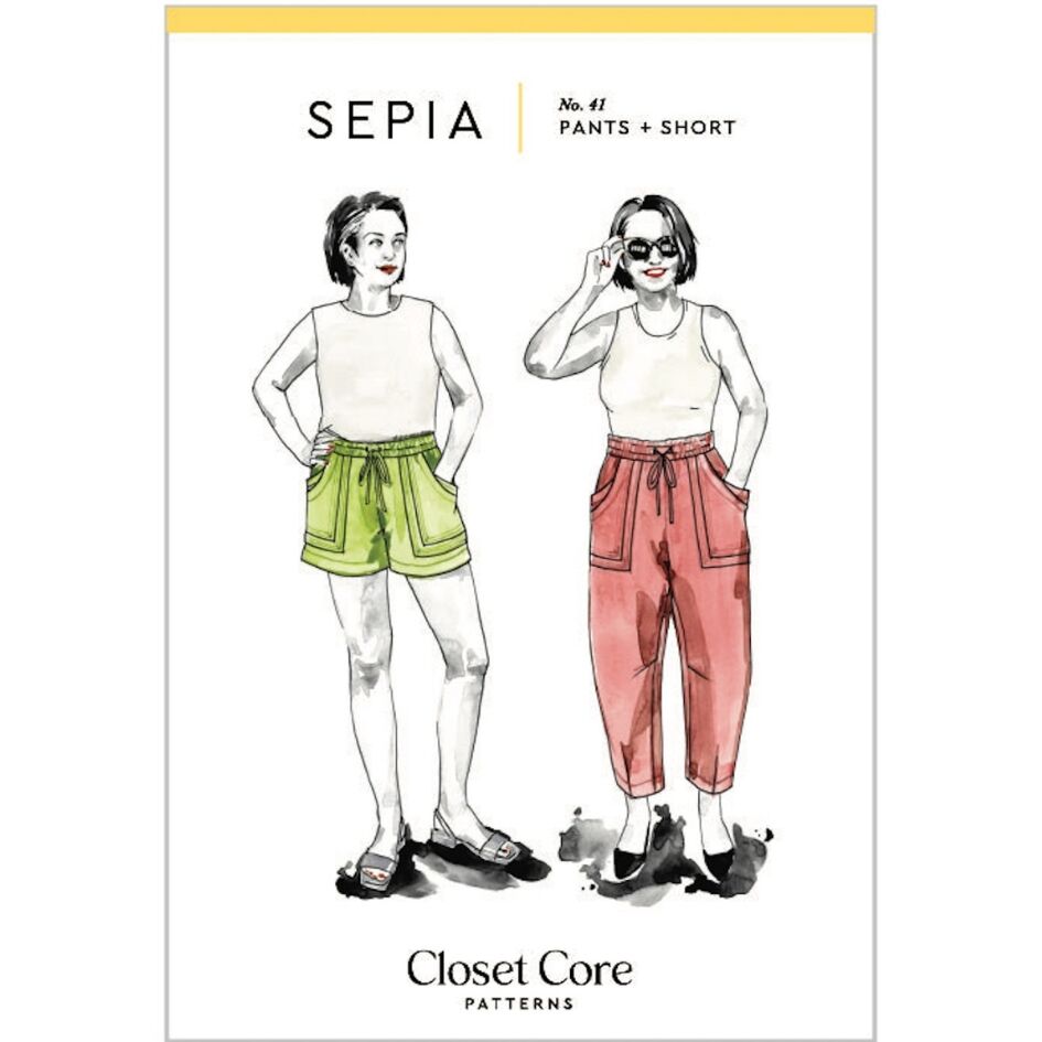 Closet Core Patterns - Sepia Pants & Shorts Pattern