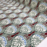 Combed Cotton Poplin - Vine - Red