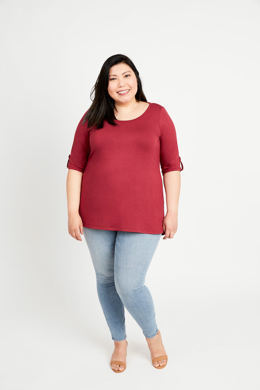 Cashmerette - Concord T-Shirt Sewing Pattern (US 12-32)