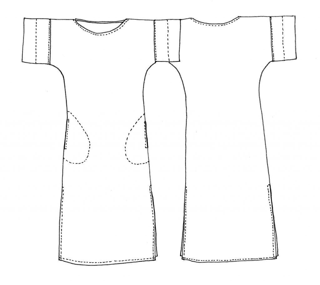 Tessuti - Coni Tunic Sewing Pattern (UK 6-22)