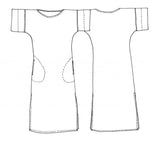Tessuti - Coni Tunic Sewing Pattern (UK 6-22)