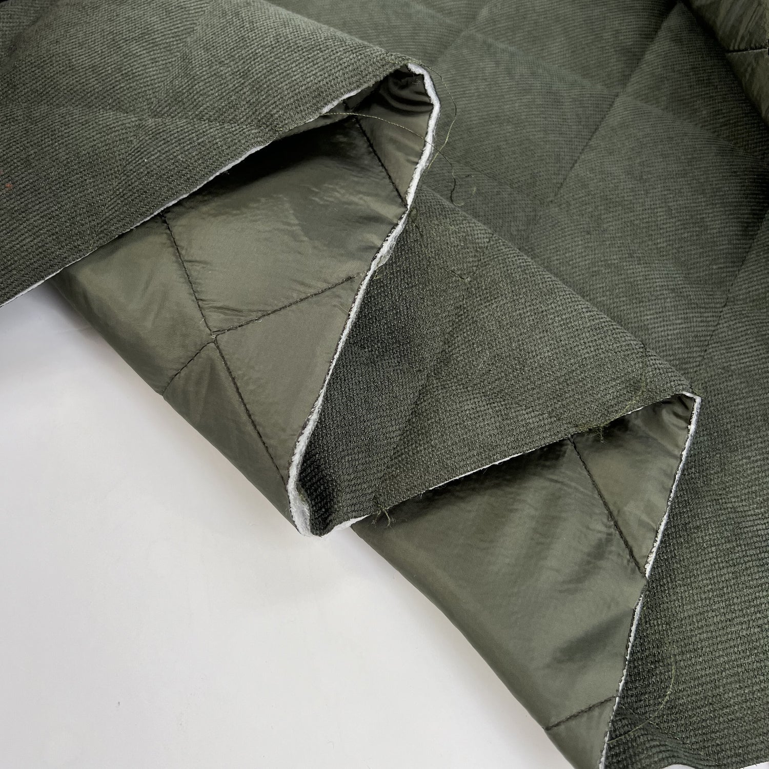 Corduroy Quilting - Olive