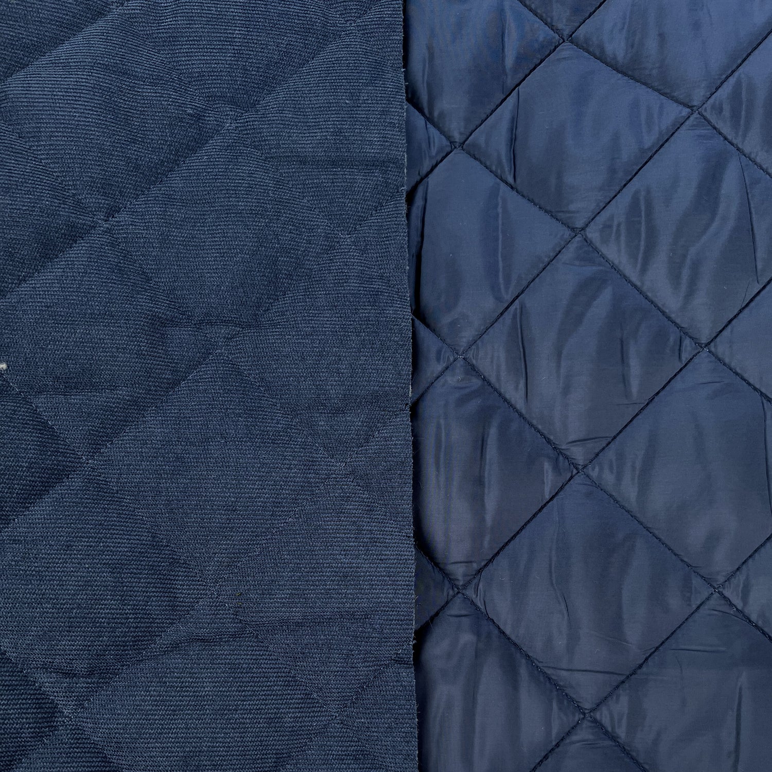 Corduroy Quilting - Petrol