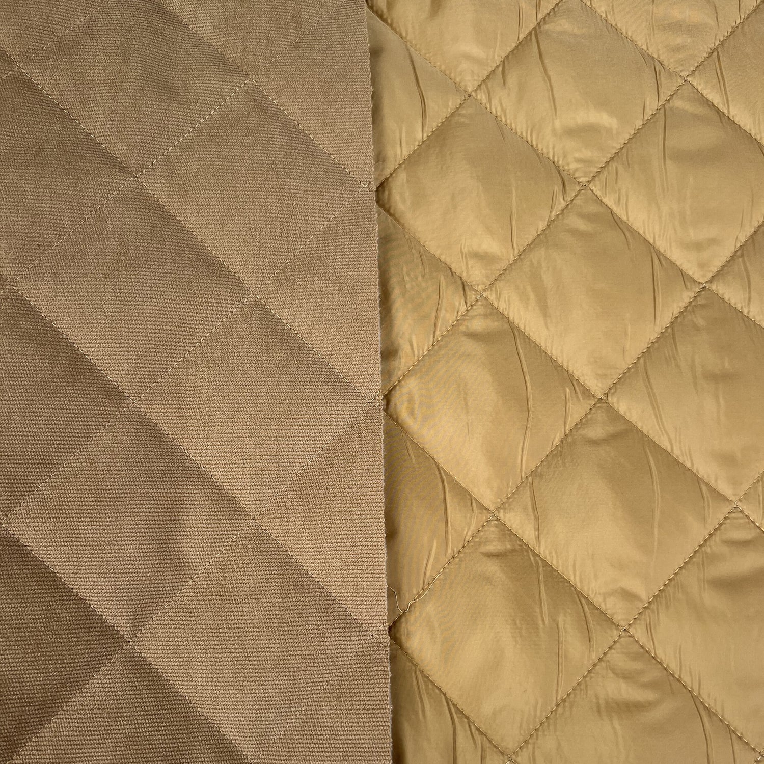 Remnant - Corduroy Quilting - Sand (1.5m)
