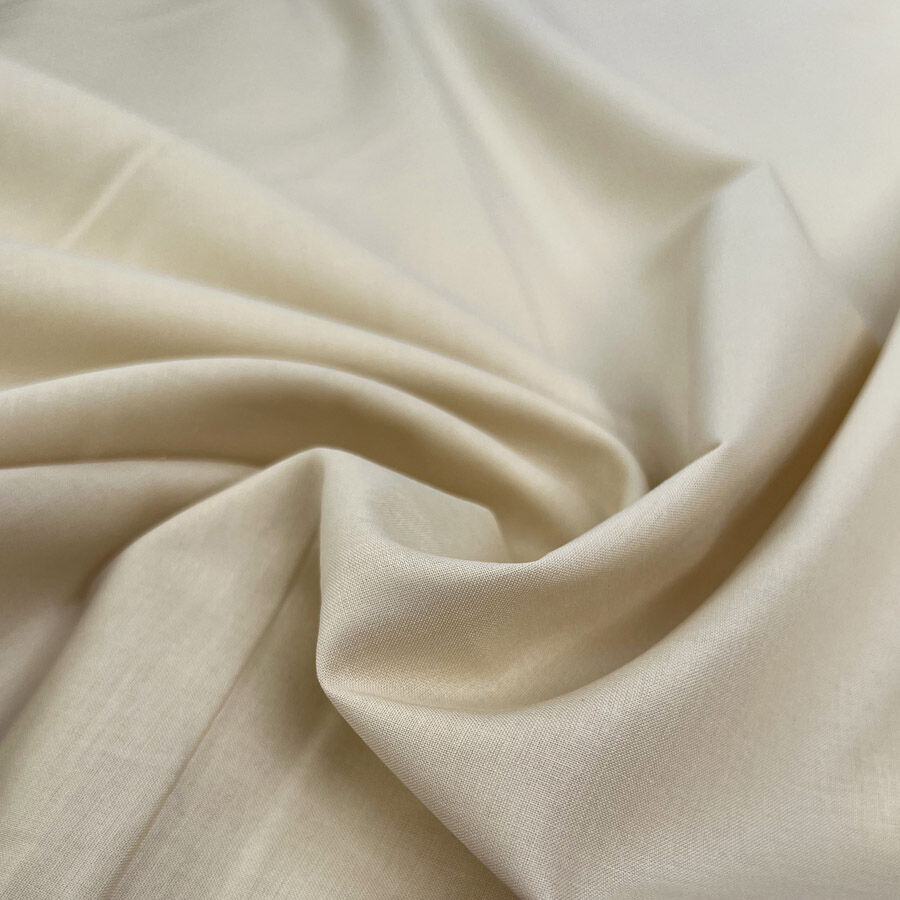 Remnant - Core Range Cotton Lawn - Beige (1.3m)