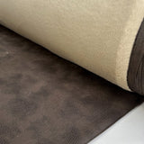 Corin - Fur Backed Faux Leather - Brown