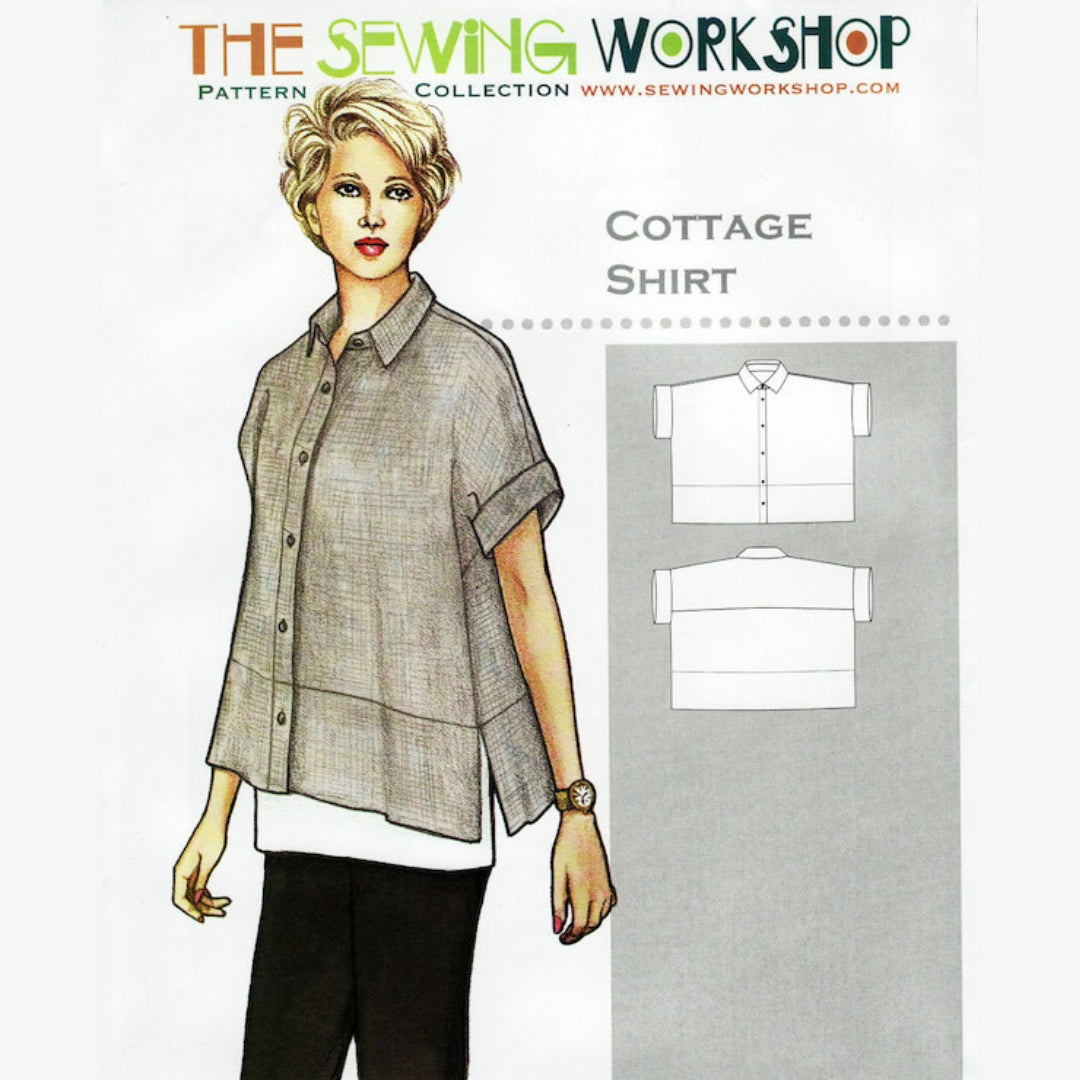 Cottage Shirt Pattern The Sewing Workshop Cover 2