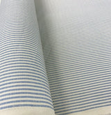 Cotton Canvas - Ticking - Blue
