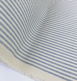 Cotton Canvas - Ticking - Blue