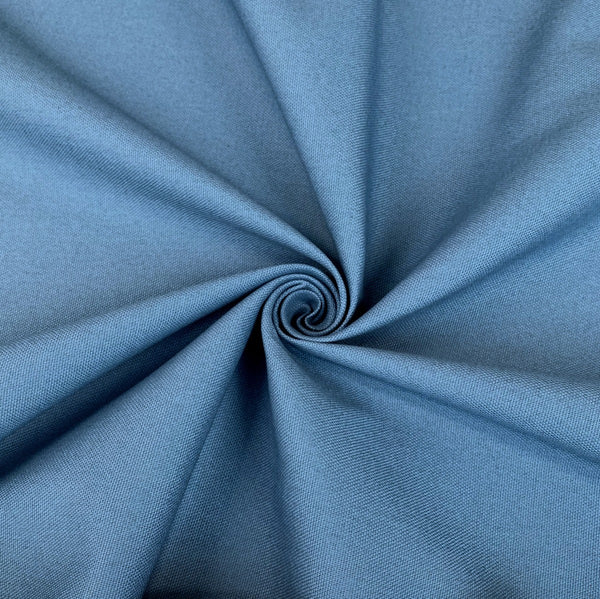 Cotton Canvas Mid Blue Copen Swirl