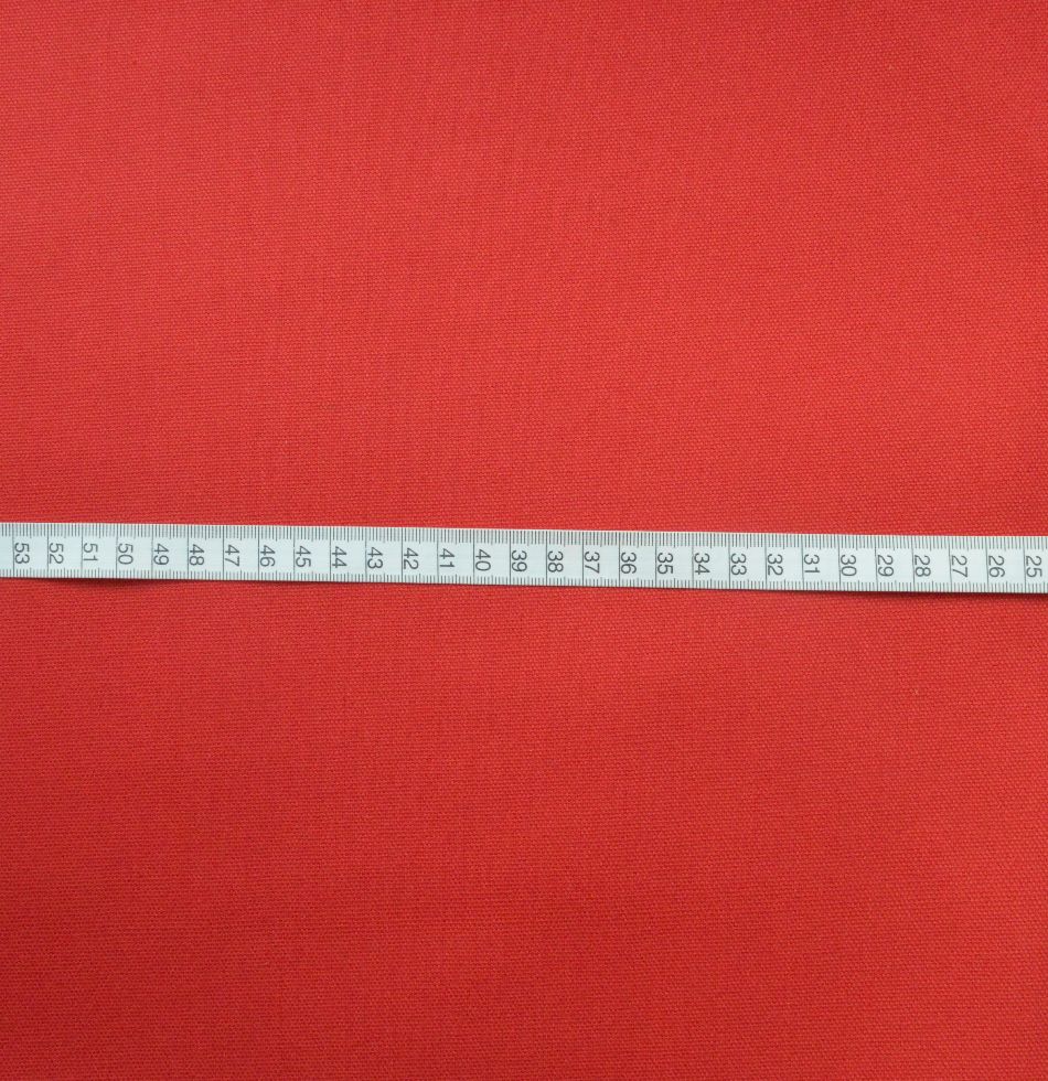 Remnant - Cotton Canvas - Red (0.4m)