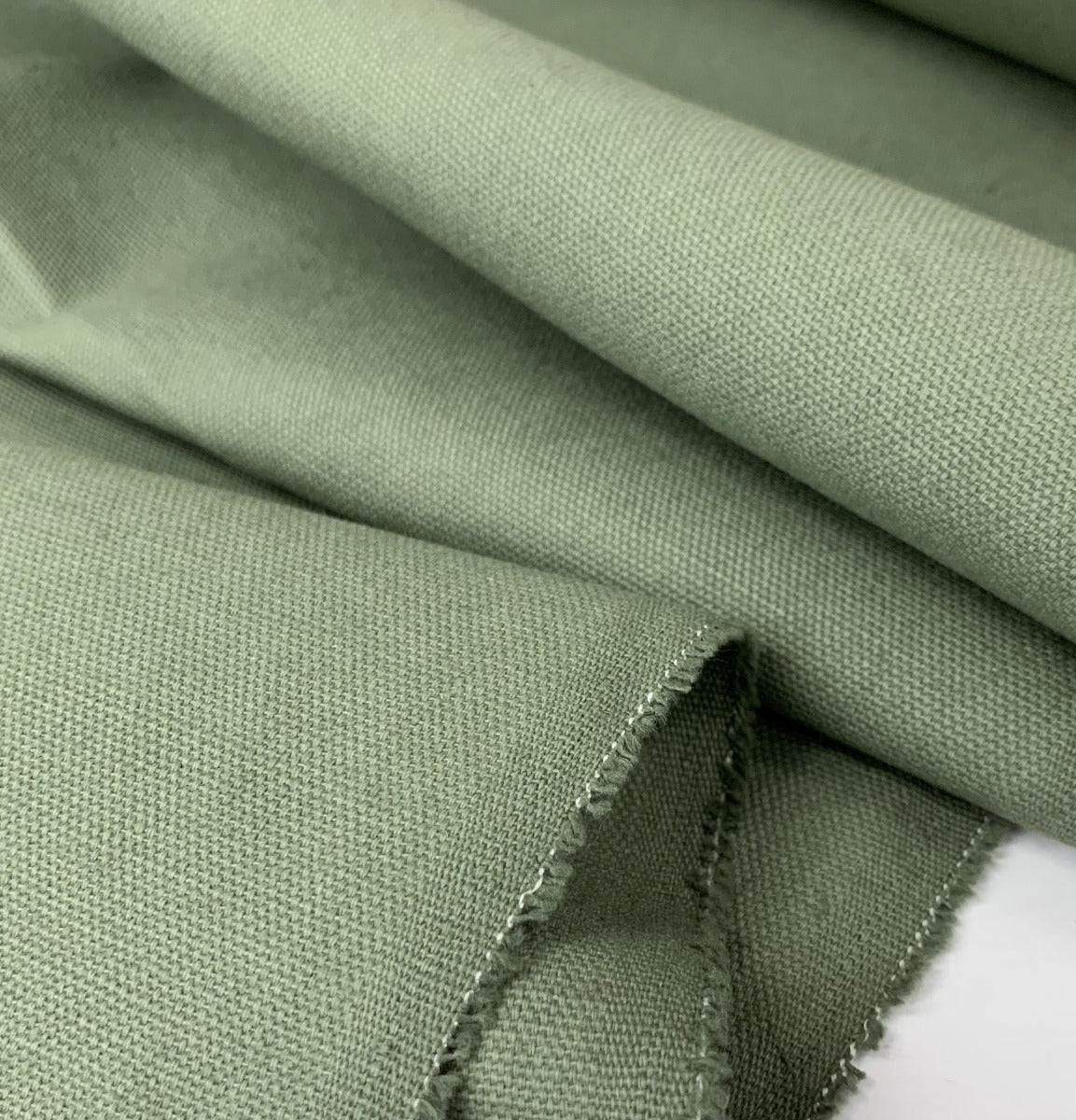 Remnant - Cotton Canvas - Sage (1m)
