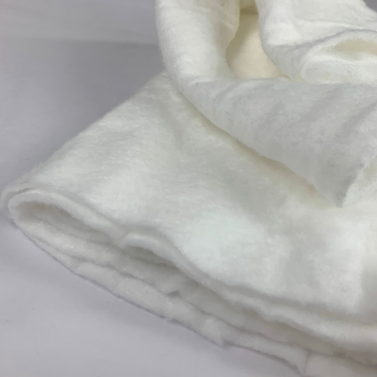 Cotton wadding fabric – White