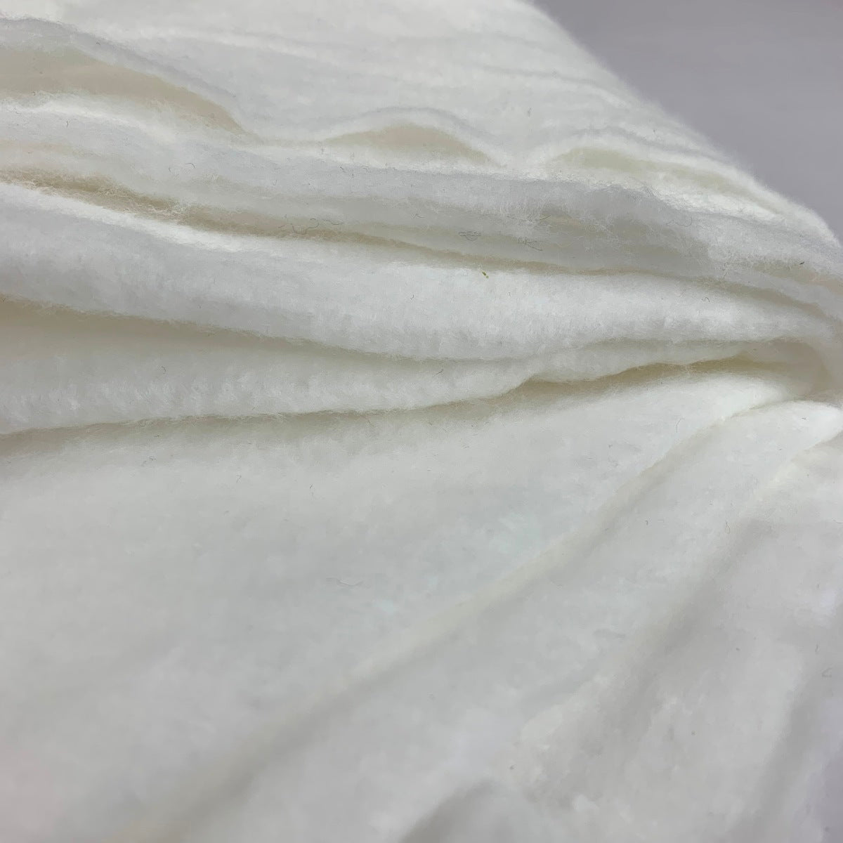 Cotton wadding fabric – White