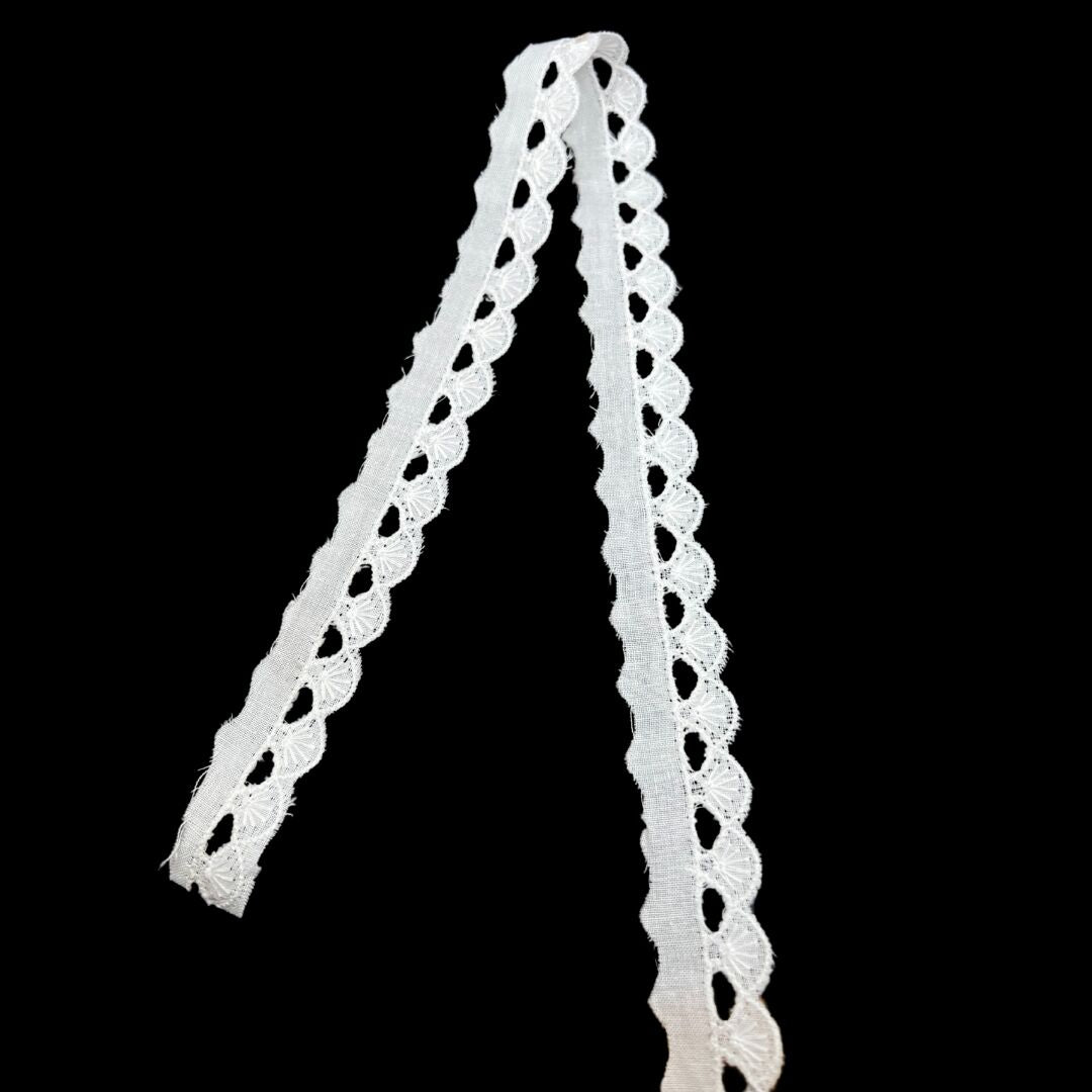 Broderie Anglaise Trim - Alisha