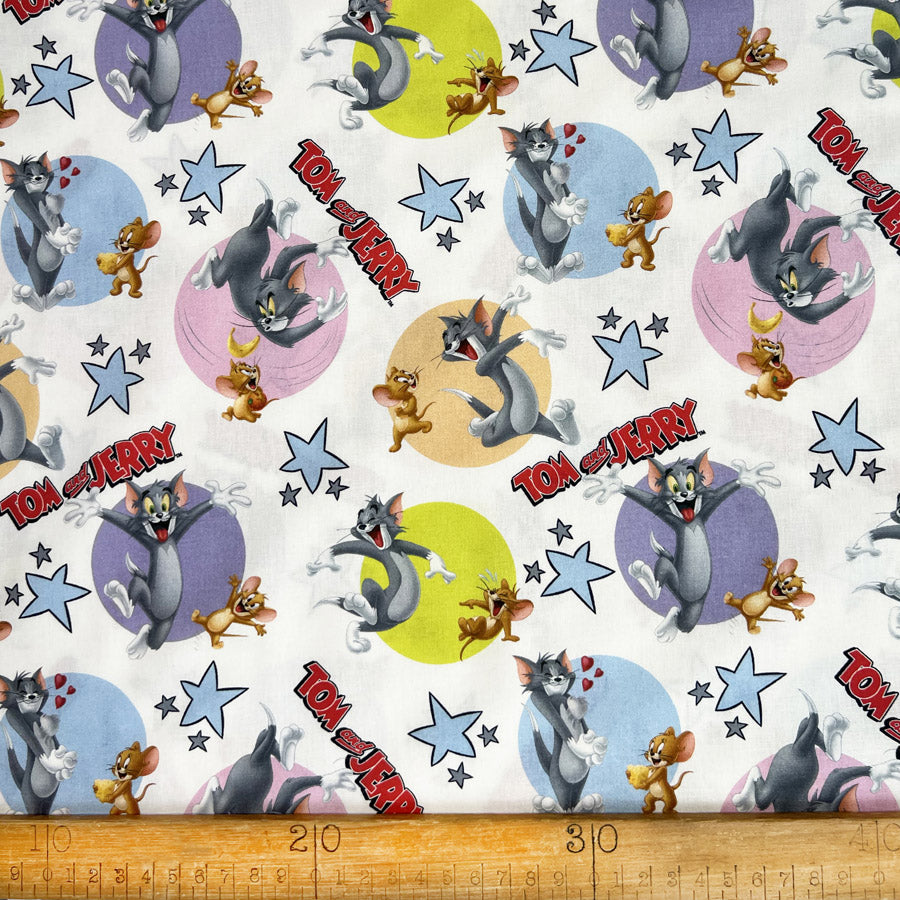 Cotton Print - Tom and Jerry