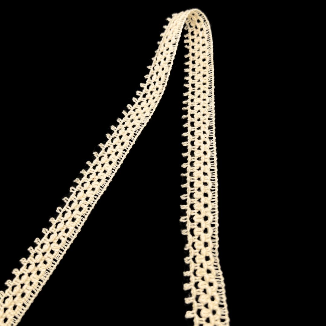 Crochet Lace Ribbon - Loop - Cream