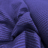 Remnant - Proper Seersucker - Navy Indigo Stripe - (0.92m)