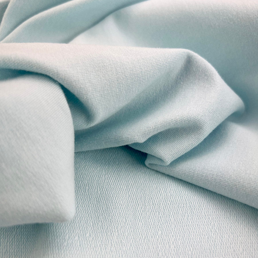 Organic Plain French Terry - Sky