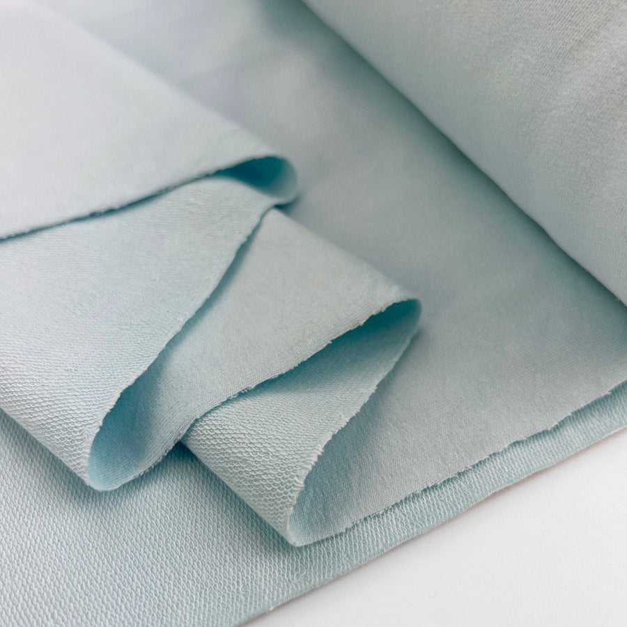 Organic Plain French Terry - Sky