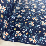 Poplin Print - Liberty Navy II