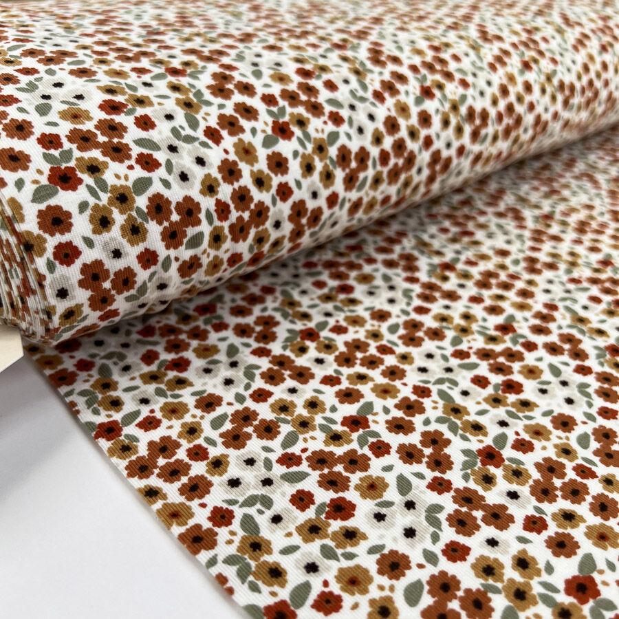 Cotton Jersey - Autumn Florals