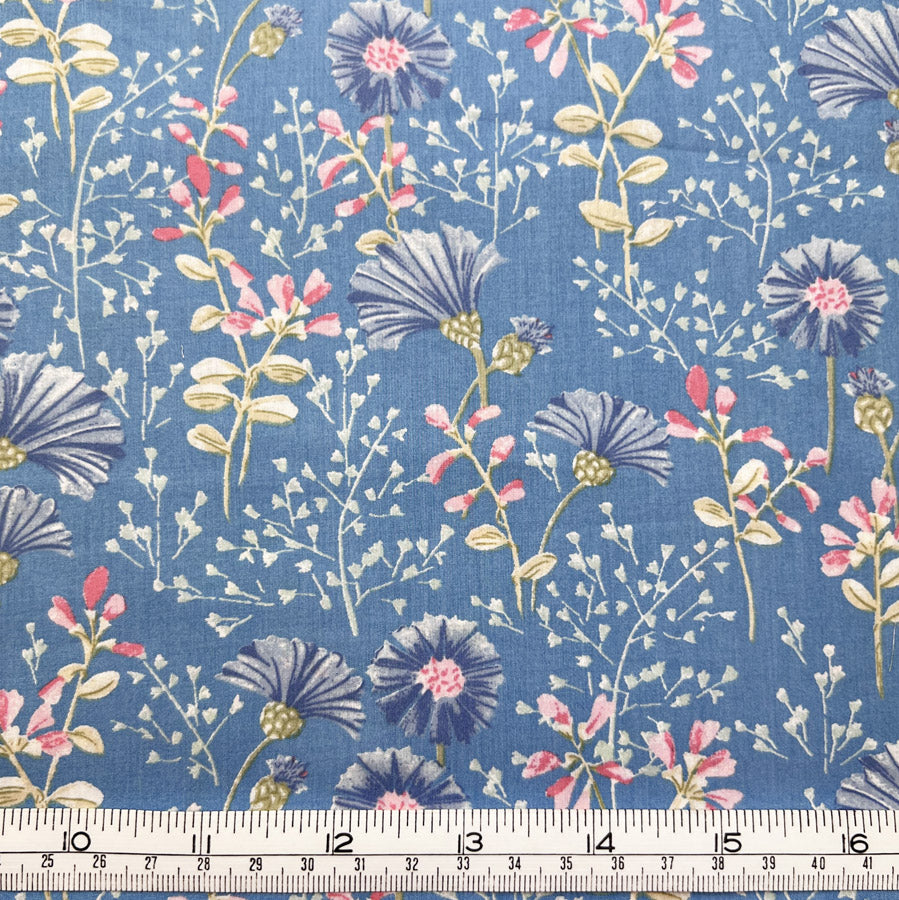 Pima Cotton Lawn - Dandy Blue