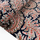 Pima Cotton Lawn - Paisley Trellis