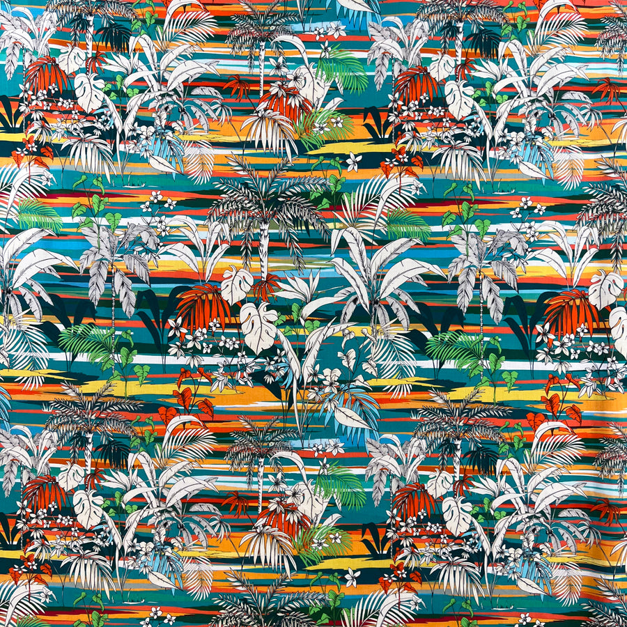 Remnant - Cotton Lawn - Honolulu Blue (1.5m)