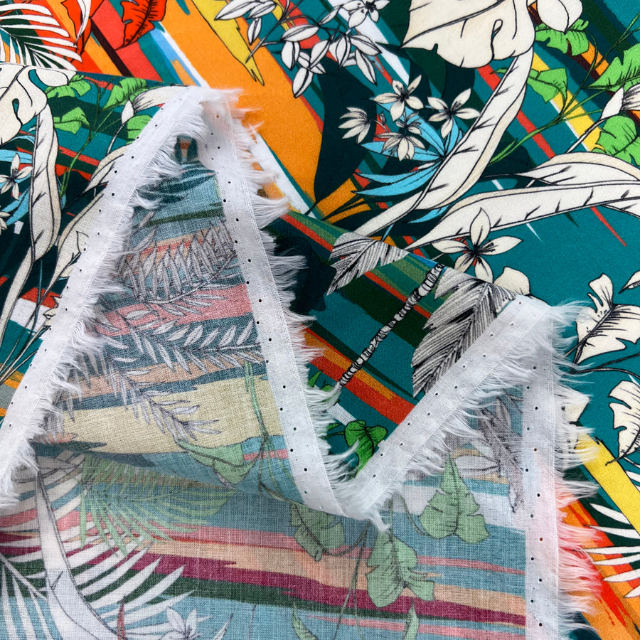 Cotton Lawn - Honolulu Blue