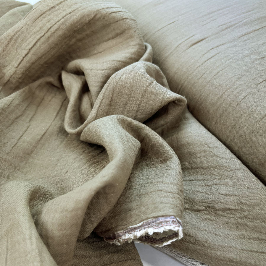 Double Gauze Uni - Khaki