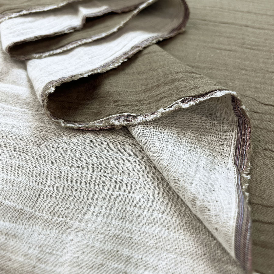 Double Gauze Uni - Khaki
