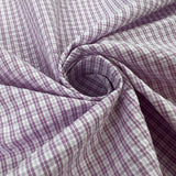 Seersucker Check - Lilac