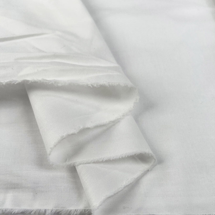 Cotton Silesia - White