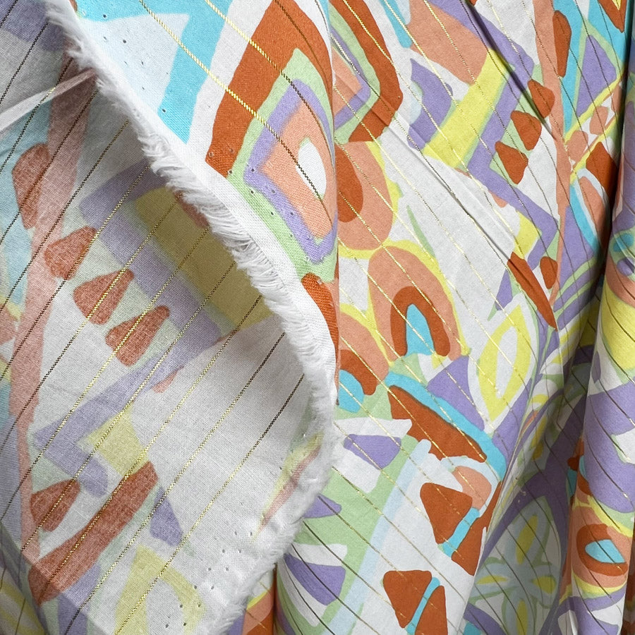 Remnant - Cotton Voile - Pastel Playtime (0.85m)