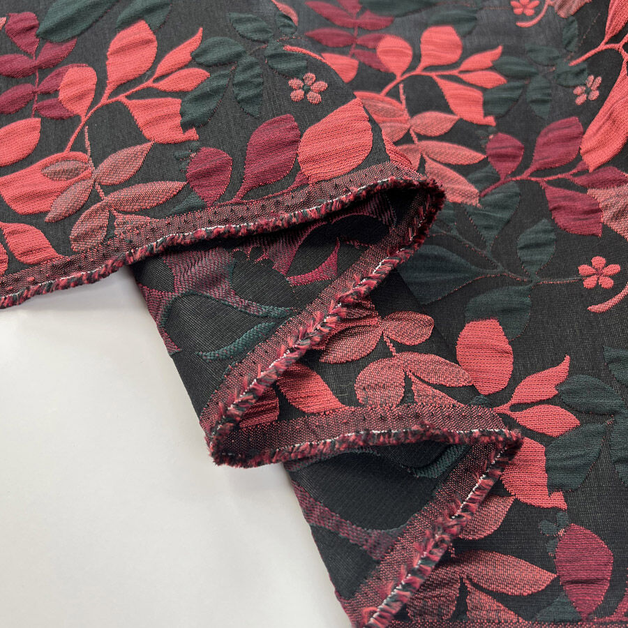 Cranberry Brocade
