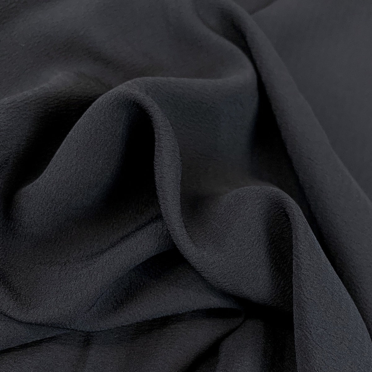Crepe De Chine - Black