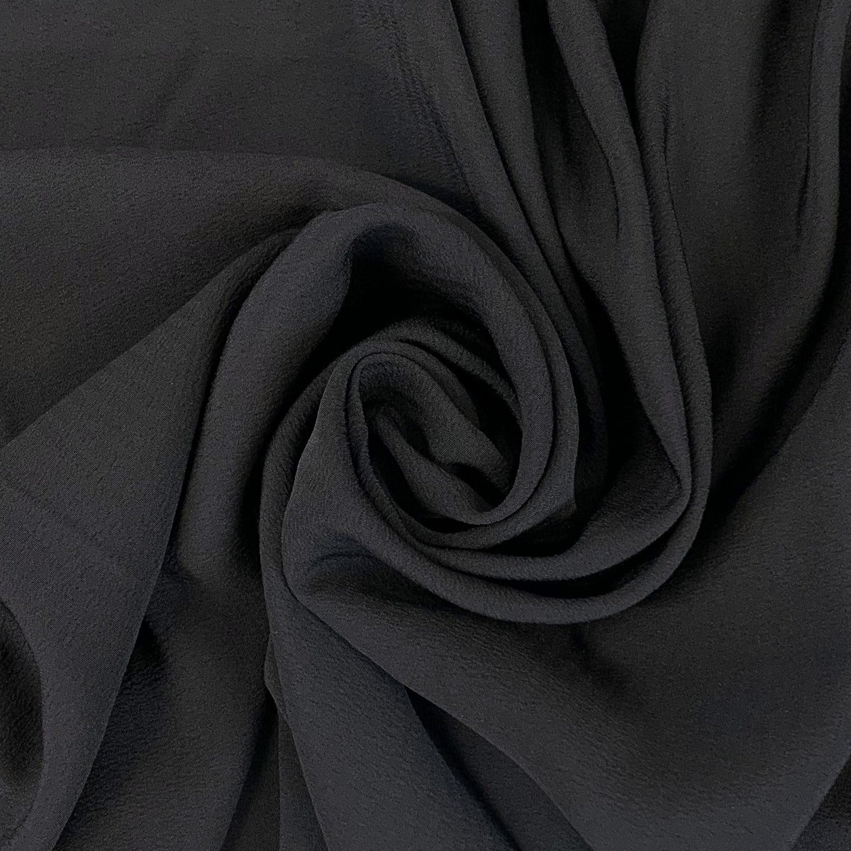 Crepe De Chine - Black