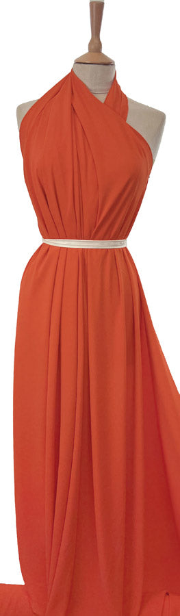 Crepe De Chine - Flame