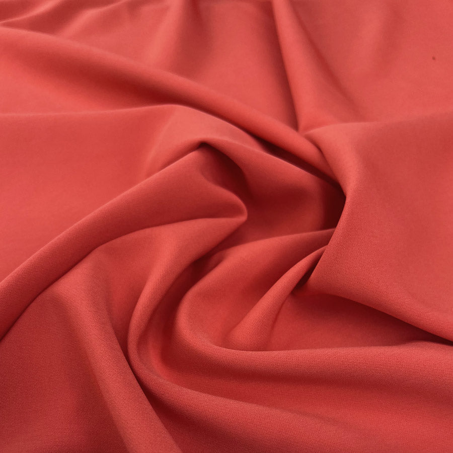 Crepe Suiting - Coral