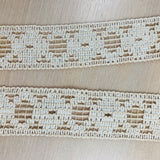 Crochet Lace - Circle - Cream