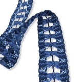 Crochet Ribbon - Blue