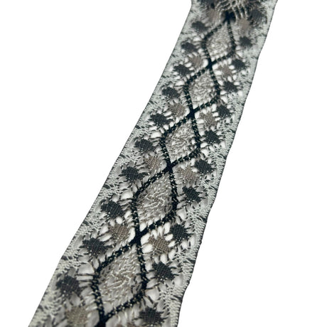 Crochet Ribbon Grey 2