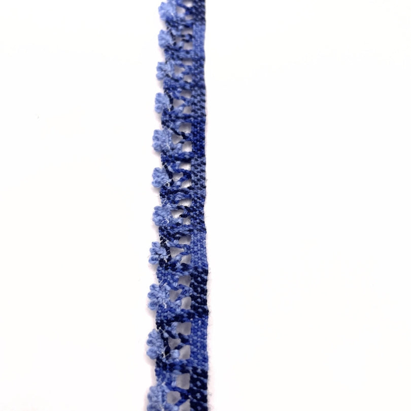 Crochet Stretch Lace - Blue