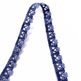 Crochet Stretch Lace - Blue