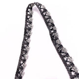 Crochet Stretch Lace - Grey