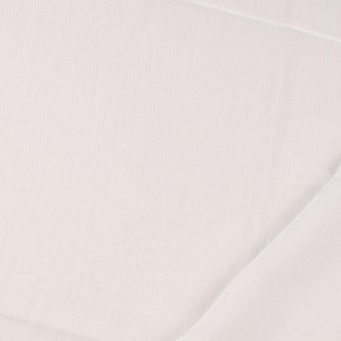 Plain Crushed Viscose - White