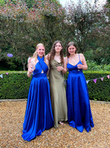 Luxury Satin Backed Crepe - Royal