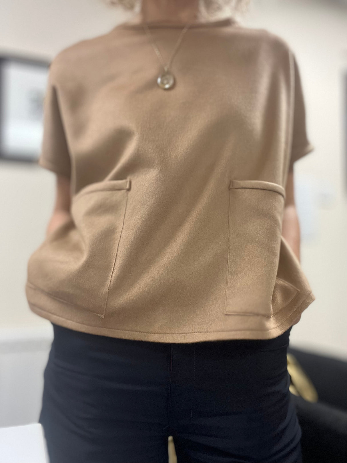 100% Italian Cashmere Jacketing - Camel